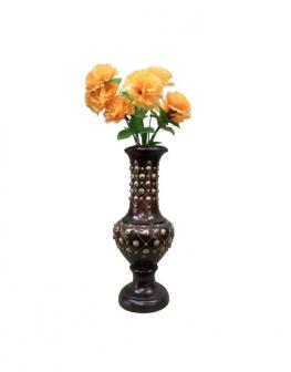 Wooden Decorative Flower Vase