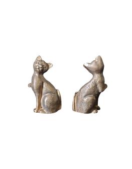 Smallest Cat 1 Inch Brass