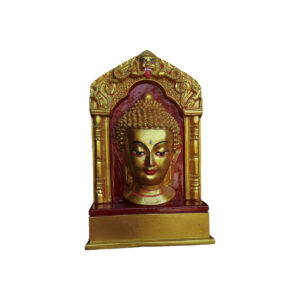 Buddha Head Statue 9x7 Inch Handmade Nepali Souvenir & Gift