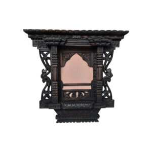 Handmade 11x11 Inch Fiber Photo Frame – Window Design Made in Nepal