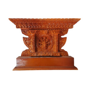 Peacock Window 10x8 Inch Fiber Frame With Base – Token Of Love From Nepal