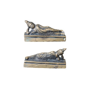 Smallest Brass Sleeping Buddha 0.5 Inch In Nepal