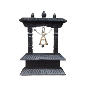 Wooden Bell Table Stand With Name Plate 10x7 Inch