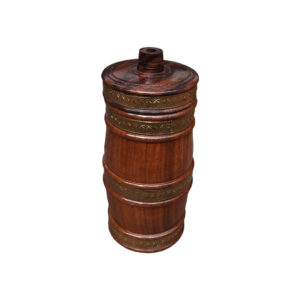 Wooden Tongba Pot 9x4 Inches Tumba Box