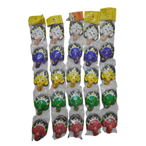 Pancha Ganesh Mask | Pancha Vinayak Mala Set | पञ्च गणेश मास्क माला सेट