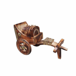 Handcrafted Wooden Bullock Cart Tea Coasters Nepal – 6 Cup Tea Mats (बेलगाडा गोरूगाडा)