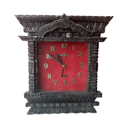 Wooden Nepali Window Clock Or Watch (11x10)''