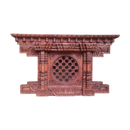 Nepali Traditional Ankhi Jhyal Wooden Eye Window 19x11 Inch