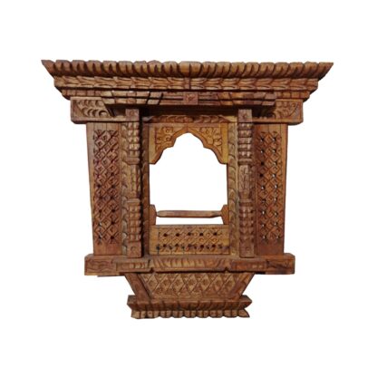 Nepali Wooden Photo Frame 9x8 Inches