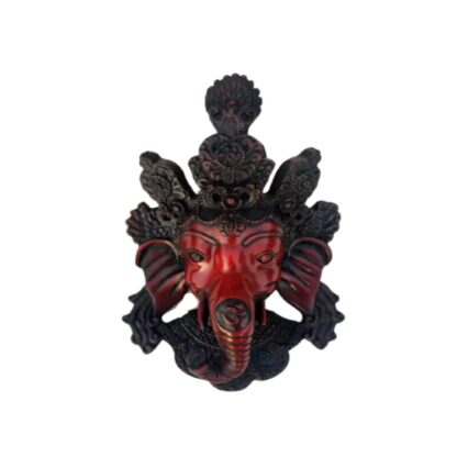 Resin Best Ganesh Mask 8 inches sold by Peacock Handicraft