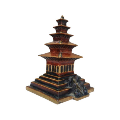 Five Storey Temple Bhaktapur Antique 6.5 Inches