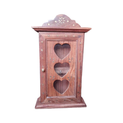 Wooden Key Holder Box Hanger 11×6 Inch Simple