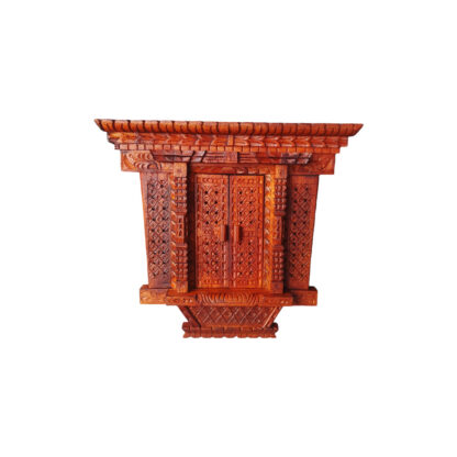 Smallest Wooden Door Khapa Jhyal 9x9 Inches Approx