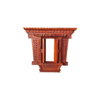 Smallest Wooden Door Khapa Jhyal 9x9 Inch Approx