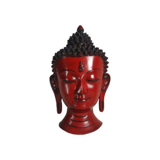 Resin Nepali Buddha Head Mask 12 Inches
