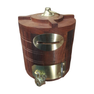 Water Tank Money Bank - 5 Inch - Wooden For Kids