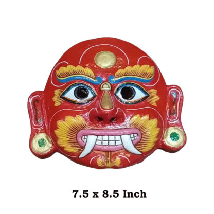 Lakhe Mask 7.5 x 8.5 Inches