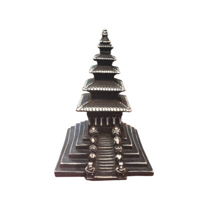 FIve Storey Temple 6x4 Inch Nyatapole Temple Bhaktapur Antique Color Sold By PEacock Handicraft