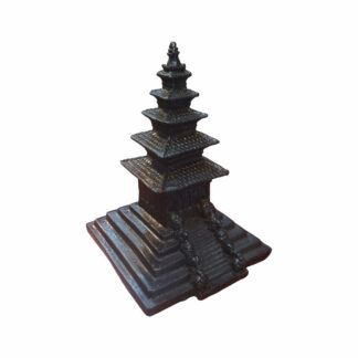 FIve Storey Temple 6x4 Inch Nyatapole Temple Bhaktapur Black