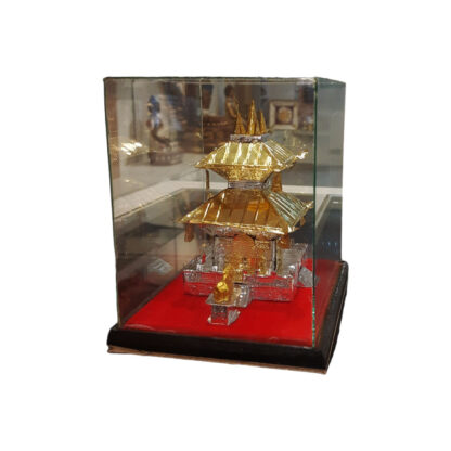 Pashupatinath Temple Inside Glass 8 Inch By Peacock Handicraft