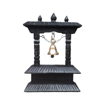 Wooden Bell Table Stand With Name Plate 10x7 Inch Token Of Love Nepal