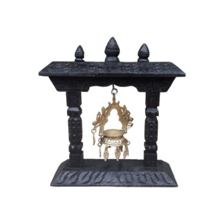 Wooden Panas Stand 7 Inch Black Token Of Love Nepal