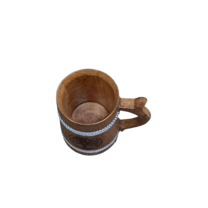 Wooden Beer Mug 5x4 Inch +977 9849423294