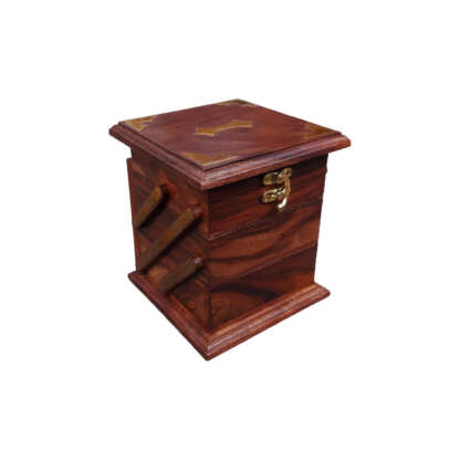 Wooden Jewellery Box 6x5 Inches