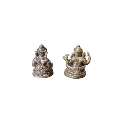 Smallest Brass Lord Ganesh 1 Inch