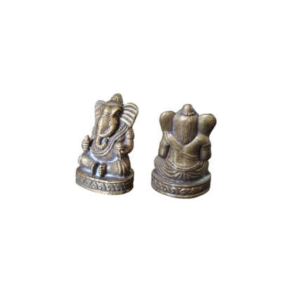 Smallest Nepali Brass Lord Ganesh 1 Inch