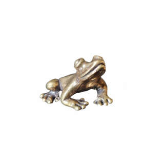 Smallest Frog Brass 0.5 Inches