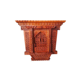 Traditional Nepali Window Sliding Jhyal 9 Inch Smallest