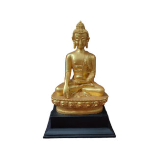 Buddha Statue With Base 11 Inch Golden Token Of Love Nepal