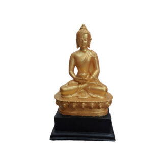 Buddha Statue With Base 7 Inch Golden Token Of Love Nepal