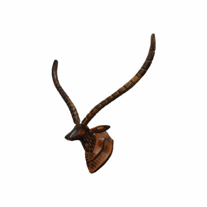 Smallest Wooden Deer Head In Nepal