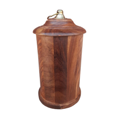 Wooden Money Bank Sisau Tower With Hanger 7x4 Inches