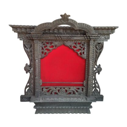 Biggest Black Wooden Nepali Frame 22x19 Inch With Picture Size Of 12x10 Inch