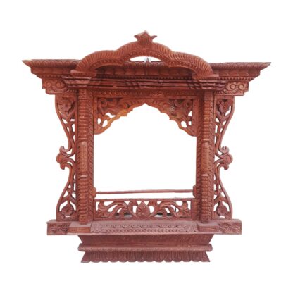 Biggest Red Wooden Nepali Frame 22x19 Inch With Picture Size Of 12x10 Inches