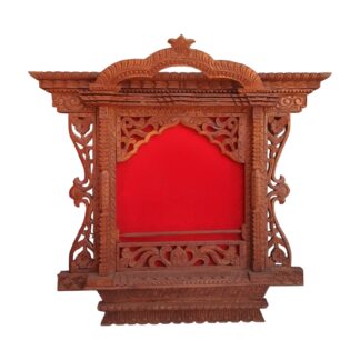 Biggest Red Wooden Nepali Frame 22x19 Inch With Picture Size Of 12x10 Inch