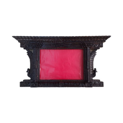 Nepali Handmade A4 Frame Hard Wood With Peacock