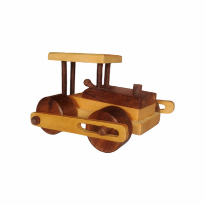 Wooden Road Roller Kids Toy Show Piece 6x6 Inch