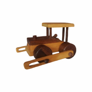 Wooden Road Roller Toy Show Piece 6x6 Inch Nepal