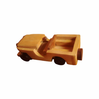 Wooden Toy Jeep Car 9x4 Inch